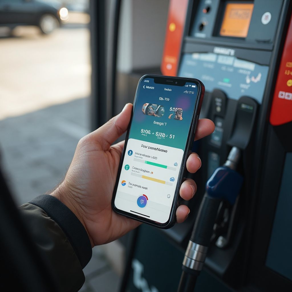 Aplicación móvil para pago de combustible