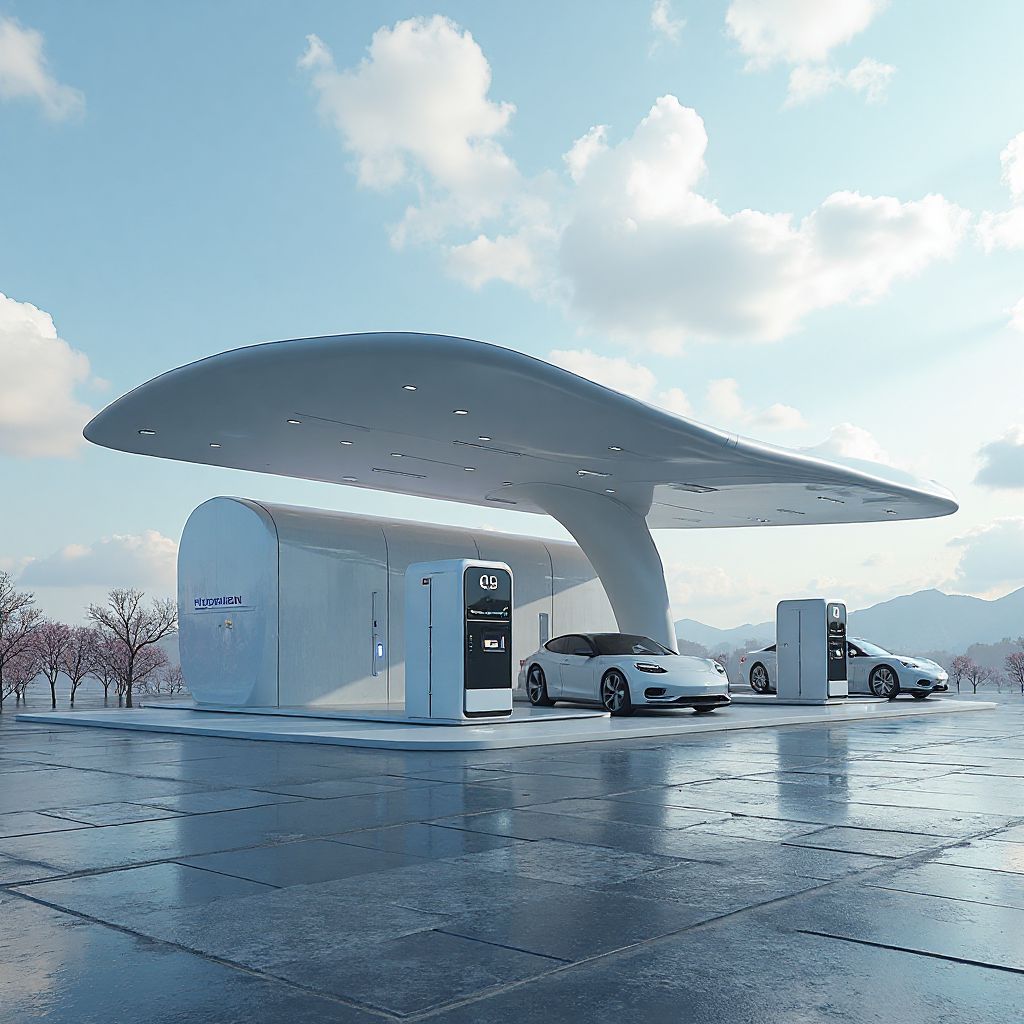 Estación de hidrógeno en Argentina