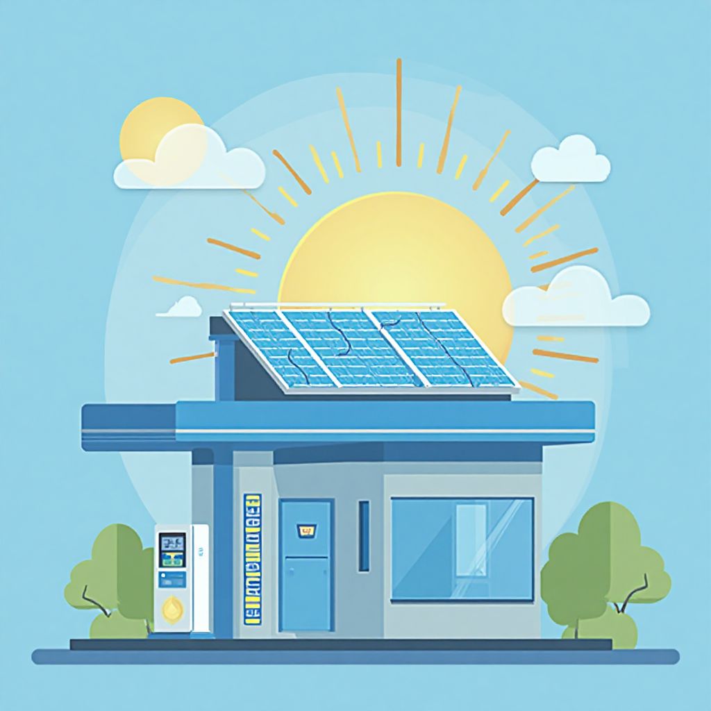 Ícono de paneles solares